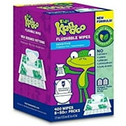 Kandoo Flushable Wipes with Flip Top - 400ct
