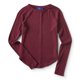 thumbnail image 1 of Camiseta básica Aeropostale para mujer con Manga Raglan color morado grande, 1 of 2