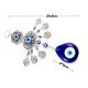 thumbnail image 2 of Adornos de cristal colgantes de ojos azules para decoración diaria de muebles de jardín, regalo de aniversario, 2 of 5