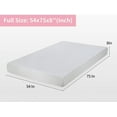 thumbnail image 2 of FDW Matelas en Mousse Mémoire Gel de 8 Pouces, Fermeté Moyenne, Certifié CertiPUR-US, en Boîte, Soulagement de la Pression, Blanc, 2 of 7