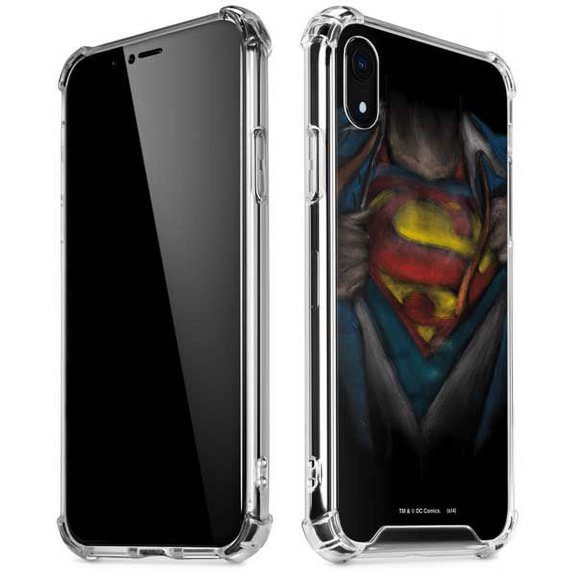 Skinit DC Comics Superman Chalk iPhone XR Clear Case