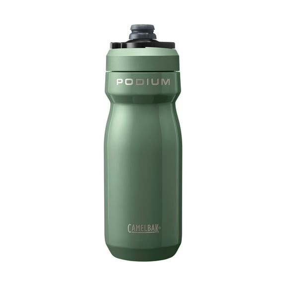 CamelBak Podium 18oz Insulated Stainless Steel Bike Water Bottle, Moss