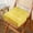 Yellow, variant on 100Fens Chair Cushion Solid Color Seat Cushion Thickened Soft Corduroy Filled Chair Cushion Suitable For Kitchen Dining Chair Patio Cushion