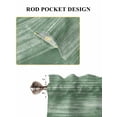 thumbnail image 6 of Sage Green Living Room Curtains 2 Panel, Vintage Modern Abstract Art Ombre Cafe Window Treatment, Farmhouse Bedroom Bathroom Kitchen Curtains Drapes 104"x45", 6 of 6