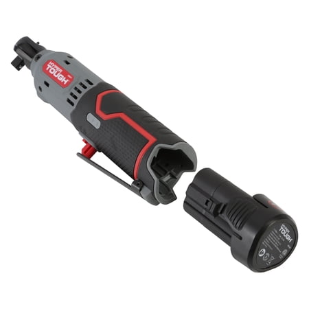 HYPER TOUGH 12V RATCHET WRENCH WITH 7-PIECE SOCKET SET, HOLIDAY GIFT