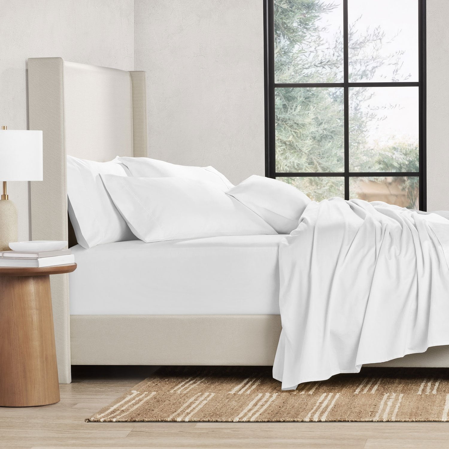 Member's Mark Performance 500-Thread-Count Solid Sheet Set, Assorted Sizes