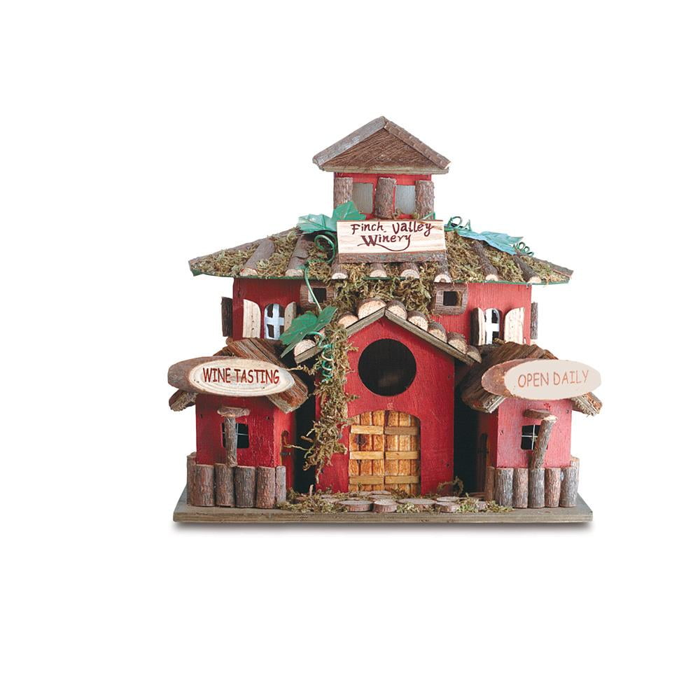 Wooden Birdhouses,cheap Hanging Outdoor Finch Sparrow Hummingbird Birdhouse by Songbird Valley