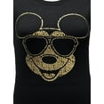 thumbnail image 4 of Disney Mickey Gold Foil Adult Baby Tee (Women's), S-XL, 4 of 4