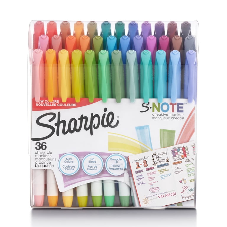Sharpie S-Note Creative Markers, 36 Assorted Colors photo 1