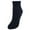 Black, variant on CTM® Diabetic Ankle Socks (3 Pair Pack) (Women's)