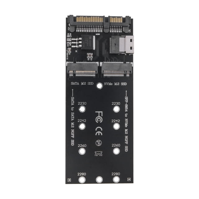 Tarjeta Expansión SATA A M2 22 Pines Adaptadores M.2 Duraderos para Placa Base PC
