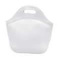thumbnail image 4 of Bolsa para lonchera, lonchera portátil con aislamiento y cremallera para comidas tipo bento. Blanco, 4 of 9