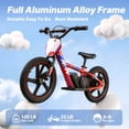 thumbnail image 3 of RFN DNA 12 Kids Electric Balance Bike, 24V Electric Dirt Bike for Kids Ages 3-6, 2-Speed Modes, Removable Battery, 12" Off-Road Tires, MAX 8 Miles.Range .Age 3-8, 3 of 8