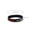 thumbnail image 3 of QQTDFG Freedom And Patriotism Silicone Bracelet Wristband Flag Bracelet Significant-default, 3 of 8