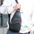 thumbnail image 4 of Teissuly Sling Bag For Men Women Shoulder Backpack Chest Bags Crossbody Daypack With Earphone Hole For Hiking Camping Outdoor Trip Teissuly WER202312025795, 4 of 6