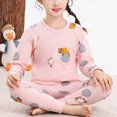 thumbnail image 5 of TOWED22 Toddler Baby Girl Boy Clothes Set 2 Piece Long Sleeve Sweatshirt Tops Elastic Waist Joggers Pants Funny Print Outfits Clothing(Light Pink,3-4 Y), 5 of 5