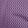 thumbnail image 1 of oneOone Velvet Purple Fabric Asian Ikat Craft Projects Decor Fabric Printed By The Yard 58 Inch Wide-7552, 1 of 4