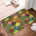 thumbnail image 4 of Disketp Colorful Circle Mat for Front Door Outside - Doormat Outdoor Entrance - Welcome Mats Outdoor,Outside Entry and Outdoor Entrance 16''x24'', 4 of 7