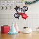 thumbnail image 4 of PTOOTP 1 juego de globos de coche de carreras, juego de globos para fiesta de cumpleaños, decoración de fiesta temática de motocicleta, 4 of 8