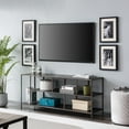 thumbnail image 2 of Henn&Hart 55" Aged Steel Metal TV Stand, 2 of 10
