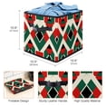 thumbnail image 3 of Palestine Foldable Storage Cubes with Handle, 10.8"x10.5"x10.6", Large Capacity - Storage Bins, Storage Basket, Toy Box, 3 of 6