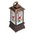 thumbnail image 6 of Christmas Lantern LED Retro Style Home Decoration Lantern for Dining Table Fireplace Christmas Trees, 6 of 8