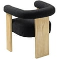 thumbnail image 4 of Meridian Furniture Barrel Black Dining Chair, 4 of 7