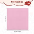thumbnail image 3 of Uxcell 2-Pack Bandanas de Color Sólido, Pañuelo de Cabeza de Poliéster Suave de 21 Pulgadas/54cm para Hombres/Mujeres/Cowboys, Pañuelos para la Cabeza [Rosa], 3 of 7