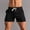 Black Cotton Jersey Shorts, variant on YLSDY Men's Athletic Shorts, Favorite Cotton Jersey Shorts, Pull-On Knit Shorts with Pockets, Knit Gym Shorts Beach Cotton Three-point Pants Black 4