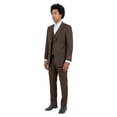 thumbnail image 2 of Mens Pinstripe 3 Piece Suit Set Modern Fit, Notch Lapel, 2 of 4