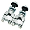 thumbnail image 1 of 2 piezas de elevadores de manillar para motocicleta, abrazadera de montaje de 7/8 pulgadas (22 mm) para motocicletas de motocross, color plata., 1 of 5