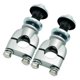 thumbnail image 1 of 2 piezas de elevadores de manillar para motocicleta, abrazadera de montaje de 7/8 pulgadas (22 mm) para motocicletas de motocross, color plata., 1 of 5
