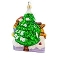 thumbnail image 2 of Christopher Radko Company 5.50In Up On The Roof Top, Glass, Ornament Santa Reindeer 992150, 2 of 3