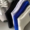 thumbnail image 1 of Calcetines de hombre hasta media pantorrilla, calcetines altos de otoño e invierno para hombre, calcetines de pareja para mujer, medias deportivas de moda para baloncesto, 1 of 3