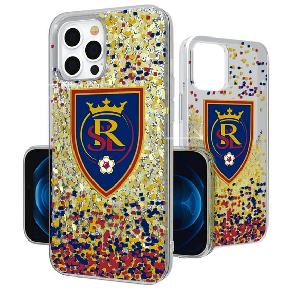 Real Salt Lake iPhone Confetti Glitter Design Case