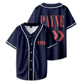 thumbnail image 5 of Liam Payne 1993-2024 Memorial rapper Merch Baseball Jersey Men/Women Casual Thin button Baseball uniform, 5 of 7