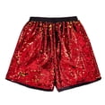 thumbnail image 3 of uikmnh Mens Shorts Reversible Sequin Casual Shorts Streetwear Fashion Loose Fit Comfortable Breathable Lightweight Summer Outdoor Daily Wear Size:L, 3 of 5