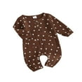 thumbnail image 1 of PENGXIANG Champignons à Manches Longues Print Rompers pour les Tenues de Bébé Casual, 1 of 9