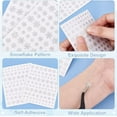 thumbnail image 4 of 2 Sheets Snowflake Face Stickers White Snowflake Temporary Face Stickers for DIY Women Self Adhesive Makeup Stickers for DIY Winter Decorations Christmas Decorations, 4 of 7