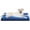 Navy, variant on Dog Crate Bed Waterproof Deluxe Plush Dog Beds with Removable Washable Cover Anti-Slip Bottom Pet Sleeping Mattress for Large, Medium, Jumbo, Small Dogs, 41 x 27 inch, Navy