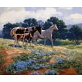 thumbnail image 2 of Goldrick, Claire 23x20 White Modern Wood Framed Museum Art Print Titled - April Breezes, 2 of 4
