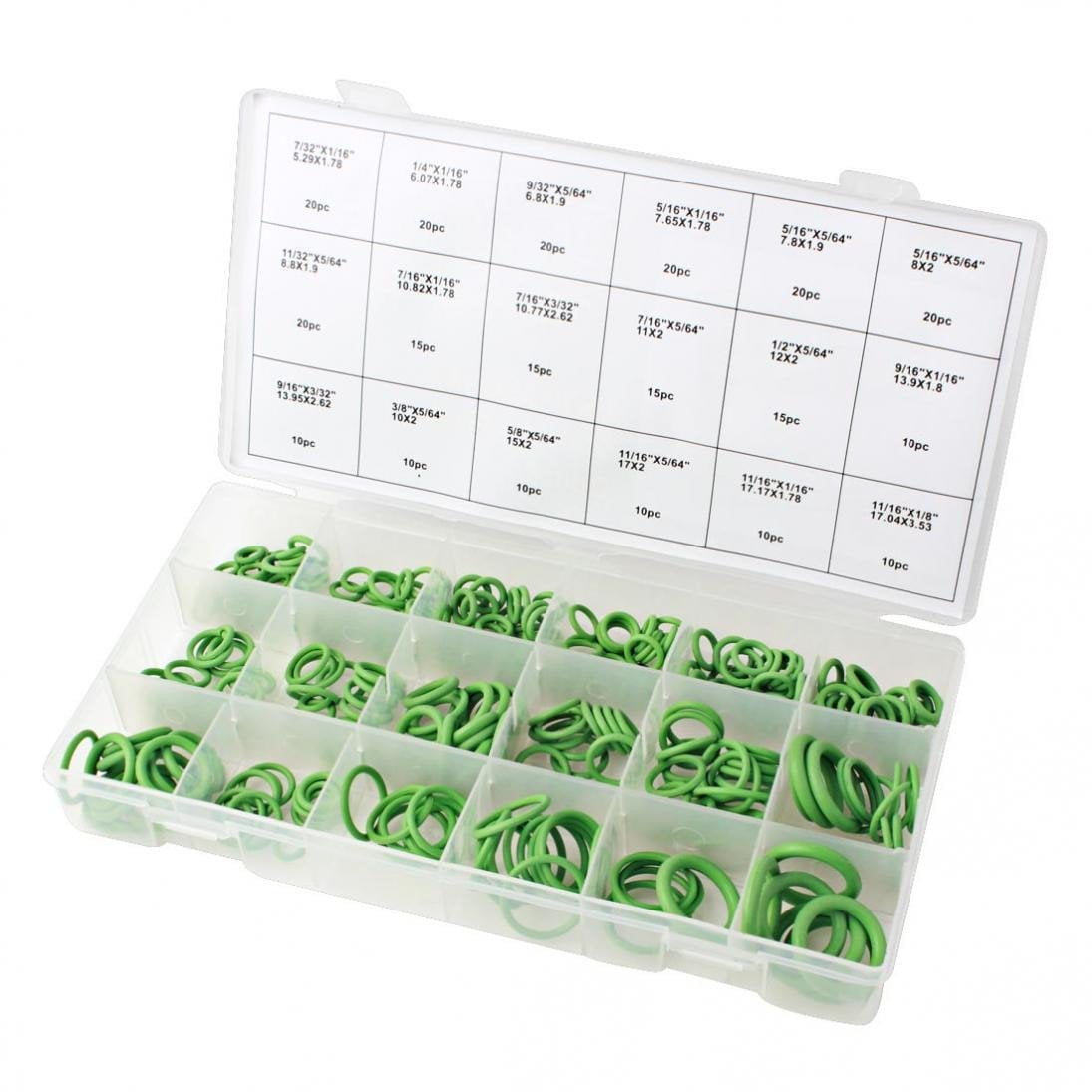 270pc High Pressure ORing Set HNBR A/C Assortment Kit Oil Proof