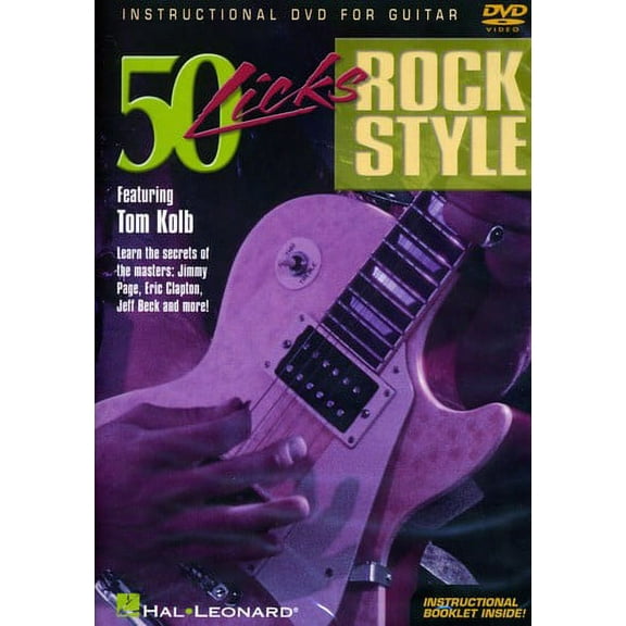 50 Licks Rock Style (DVD), Hal Leonard, Special Interests
