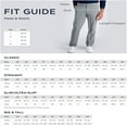 thumbnail image 4 of Haggar Men's Comfort Stretch Classic Fit Flat Front Cargo Pant - Regular and Big & Tall Sizes 34W x 32L Camel, 4 of 4