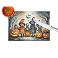 thumbnail image 3 of Trick or Treaters Spooky Halloween Glass Cutting Board Large 12 in x 15 in, 3 of 5