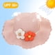 thumbnail image 4 of Sombrero de mujer con circunferencia de 56-58 cm, sombrero de paja de verano y conjunto de bolso de paja, sombrero de playa, 4 of 5