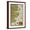 Brown Frame, variant on Art.com Lighthouse and Town Map - Outer Banks, North Carolina Art Print by Lantern Press, Brown Frame Wall Art, 17" x 23"