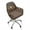 3D Pug Dog, variant on Whosucclay Japanese Dragon Cloud Print Swivel Accent Chair Covers Soft Dining Chair Cover Stretch Accent Office Desk Chair Slipcover Dustproof Arm Chair Protector for Home Office Living Room