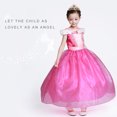thumbnail image 3 of Aurora Robe pour Filles Costume Enfant Robe de Princesse Déguisement Cosplay Robe de Fête pour Enfants, 3 of 7