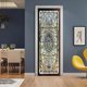 thumbnail image 3 of 1 Set Door Stickers PVC 3D Retro Floral Pattern Door Sticker Home Decor for Dormitory, 3 of 5